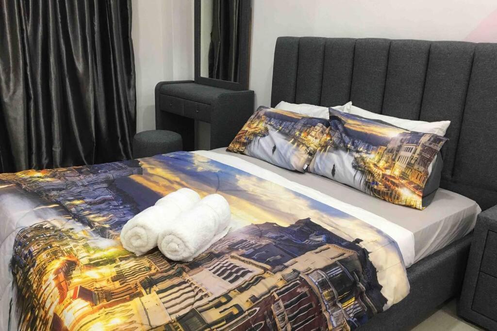 22Pax :Taman Pelangi Party House Nearby Midvelly Villa Johor Bahru Buitenkant foto